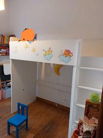 letto a castello soppalco ikea