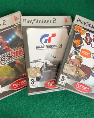 3 videogiochi per ps2 originali