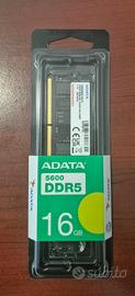 Ram ADATA 5600 DDR5 16 GB