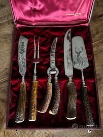 vecchio servizio di posate lepre maniaco x amatori