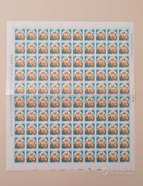 foglio 50 francobolli Italiani nuovi castelli 