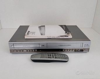 Philips DVP721VR Lettore Dvd Cd Vhs 6 Head Combo