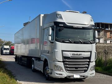 Daf xf 530 e6 + semir frigo t carni 2018 frc 2027