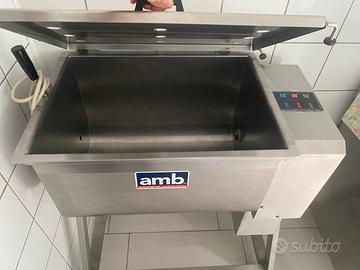 Impastatrice AMB doppia pala inox professionale