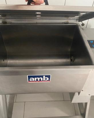 Impastatrice AMB doppia pala inox professionale