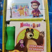 Masha  e Orso: puzzle e libretto dei mestieri