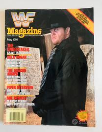 WWF Official Magazine May 1991 USA Undertaker