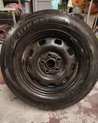 cerchi, copri cerchi e gomme per VW t4