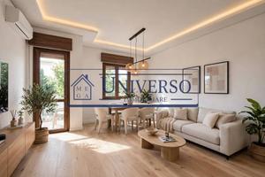 Appartamento di 108 m² con 3 locali e box auto a V