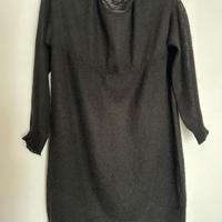 Abito nero Twin-Set con sottoveste