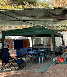gazebo da campeggio pieghevole