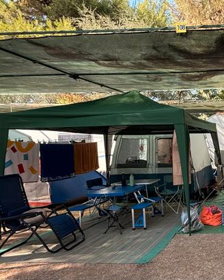 gazebo da campeggio pieghevole