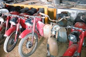 moto d'epoca  anni 50