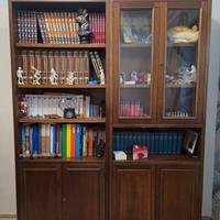 Libreria modulare noce