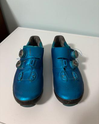 Scarpe MTB Shimano S-Phyre XC901 taglia 44 - blu