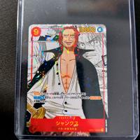 One piece Shanks Manga mini holo promo JP