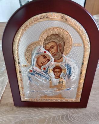 icona artigianale Sacra Famiglia 