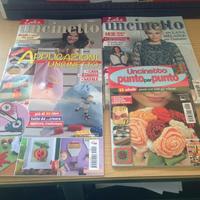 Riviste nuove di p. croce,maglia,filet, ricamo ecc