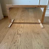 Specchio montessoriano orizzontale in legno