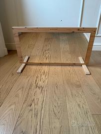 Specchio montessoriano orizzontale in legno