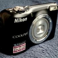 Fotocamera Nikon Coolpix L27 nera, seminuova