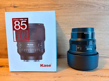Kase 85mm f1.4 per Nikon Z