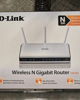 Router D-Link Wireless N Gigabit DIR-655