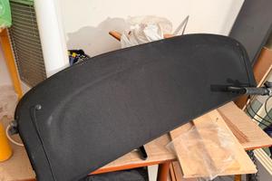 Cappelliera nera Fiat 500 X Cofano Posteriore