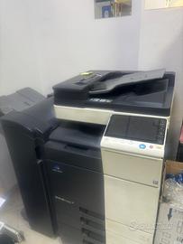 Fotocopiatrice e finisher kon minolta bizhub c224e