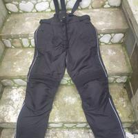 Pantalona da Moto in Cordura Nero Tg.50  con Brete