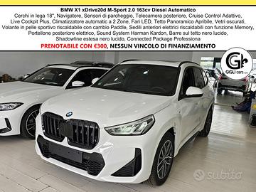 BMW X1 20d xDrive MSport Tetto Navi C.18" Cam M-S