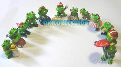 SERIE COMPLETA n° 12 SORPRESINE KINDER RANE 1993