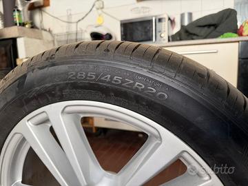 Cerchi audi 20” e gomme hankook estive