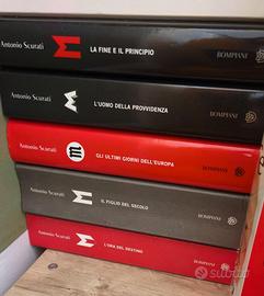 Libri Scurati serie M Bompiani originali