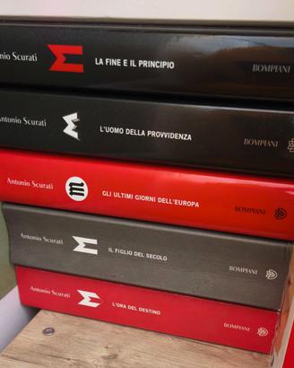 Libri Scurati serie M Bompiani originali