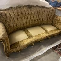 Divano più 2 poltrone  vintage