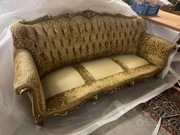 Divano più 2 poltrone  vintage