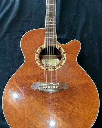 chitarra acustica Takamine ef 508 c amplificata