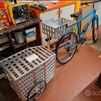 Carrello bici per cani o merci