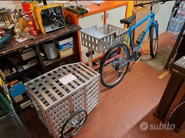 Carrello bici per cani o merci