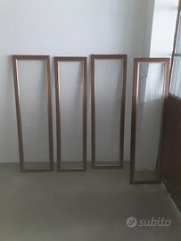 4 ANTINE IN LEGNO ANCHIZZATO