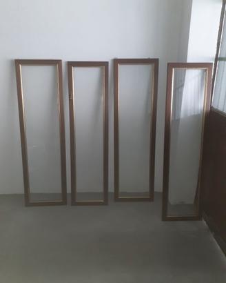 4 ANTINE IN LEGNO ANCHIZZATO