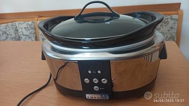 crockpot slow cooker 6-8 persone perfetta