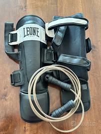 Paratibie Leone taglia M e corda Leone