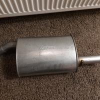 Ford Fiesta RS turbo marmitta posteriore