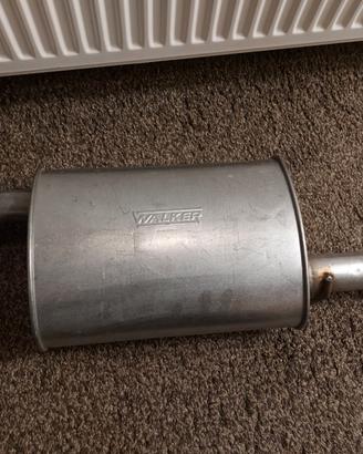 Ford Fiesta RS turbo marmitta posteriore