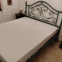 Letto ferro battuto marca Barel