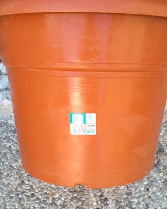 Vaso per piante diam. cm. 50 in plastica riciclata