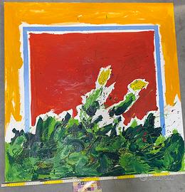 Quadro Fiori gialli in un prato