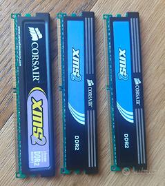 memoria ram 6GB Corsair XMS2 DDR2